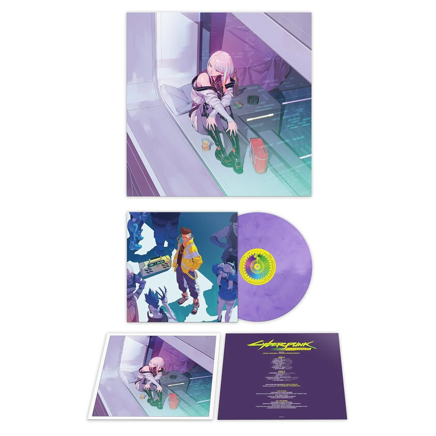 AKIRA YAMAOKA, MARCIN PRZYBYŁOWICZ & P.T. ADAMCZYK - Cyberpunk: Edgerunners (Original Series Soundtrack) | LP - Image 3