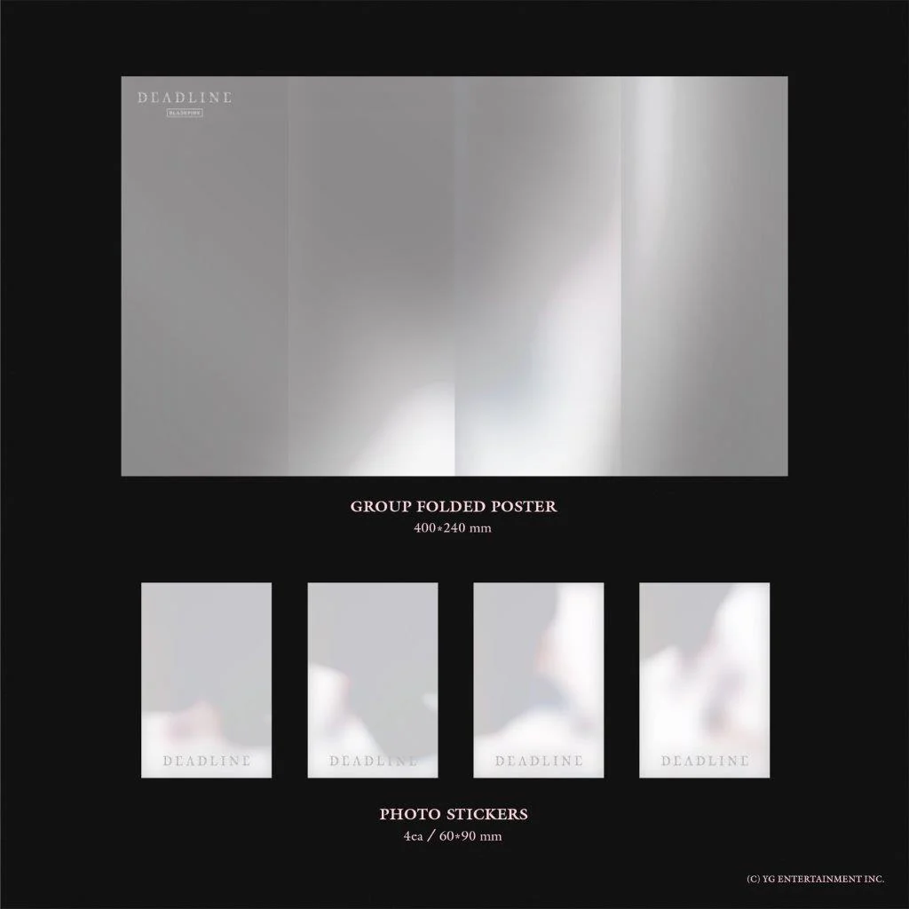 BLACKPINK - 3rd MINI ALBUM [DEADLINE] PINK Version | BOXSET - Image 3