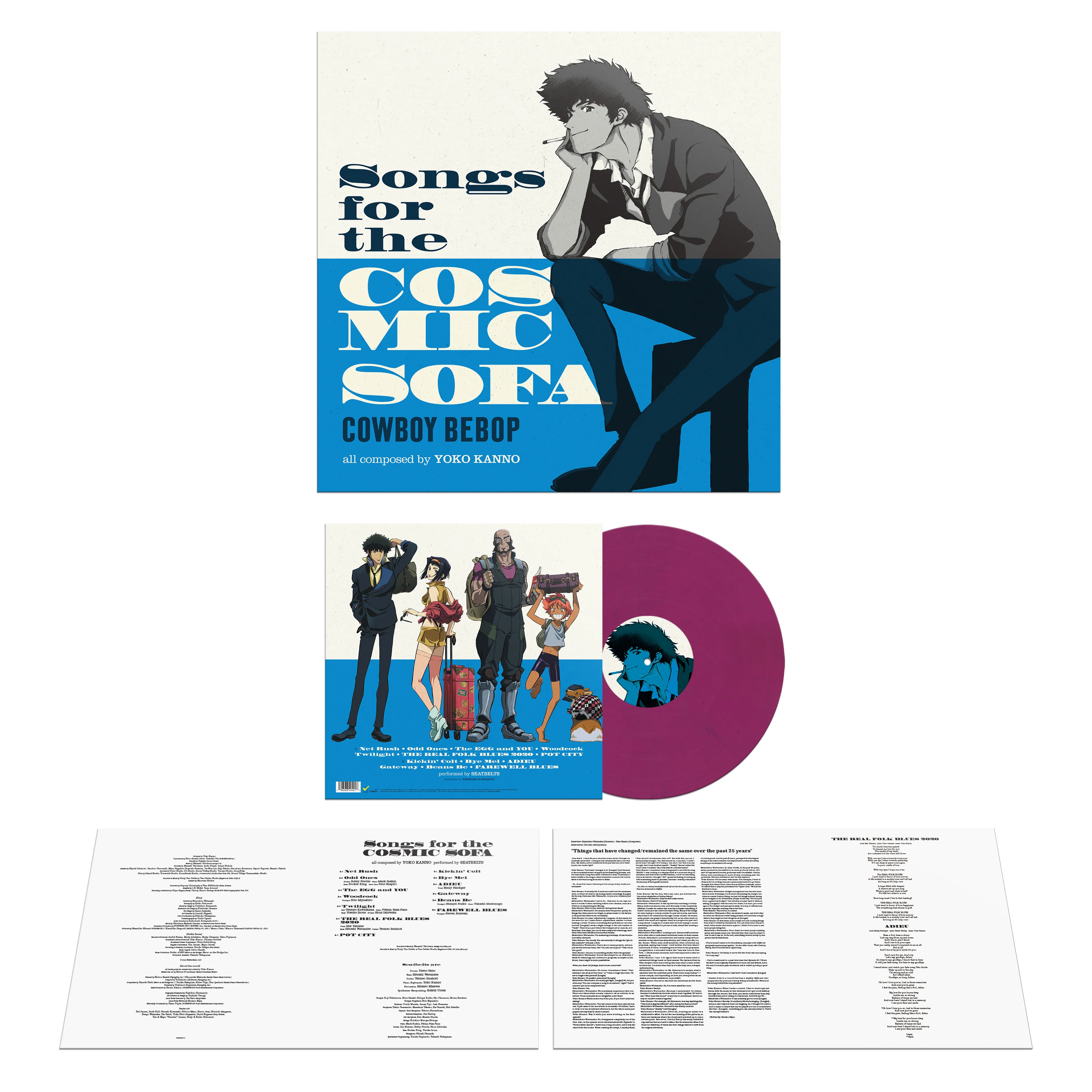 SEATBELTS - COWBOY BEBOP: Songs for the Cosmic Sofa | LP - Image 3