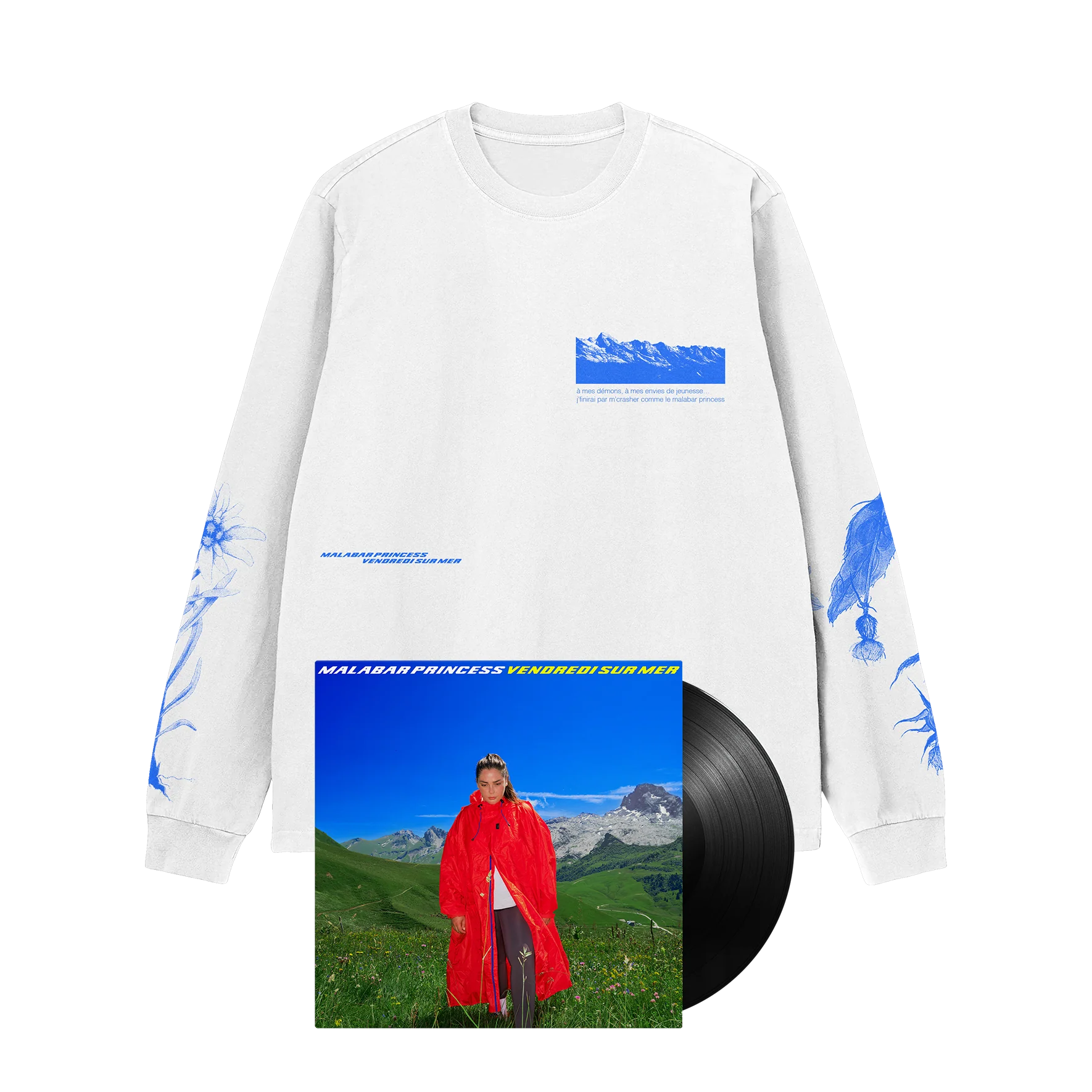 VENDREDI SUR MER - Malabar Princess | PACK LP + T-SHIRT MANCHES LONGUES - Image 3