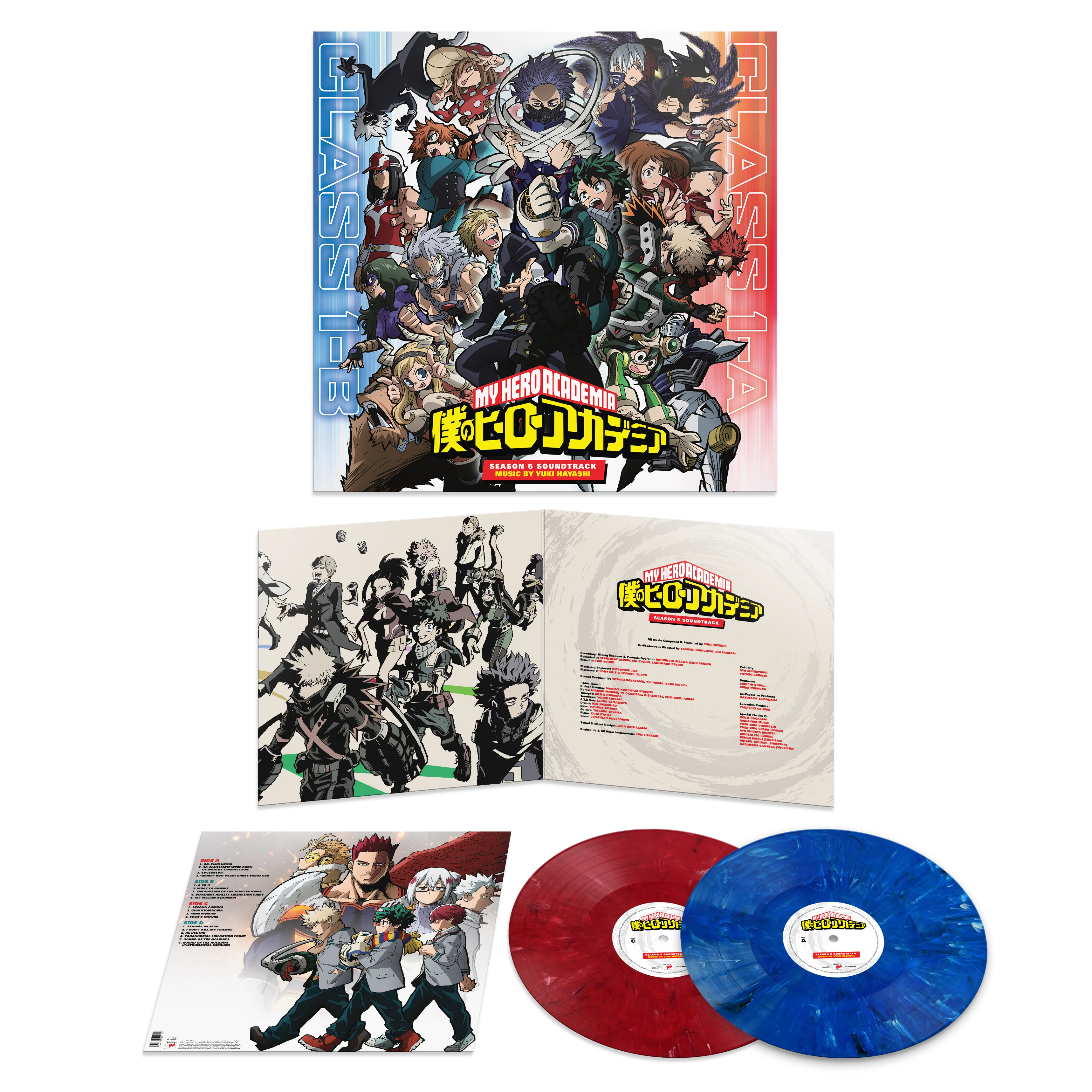 YUKI HAYASHI - My Hero Academia: Season 5 (Original Series Soundtrack) | 2LP - Image 3