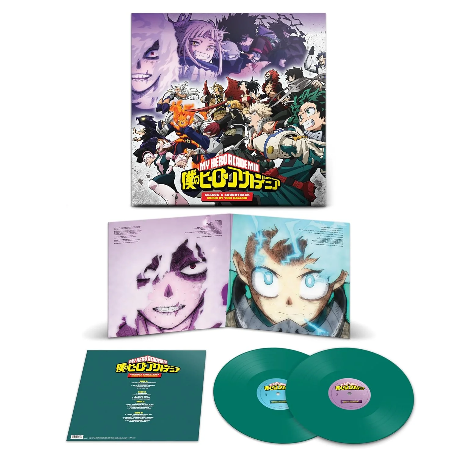YUKI HAYASHI - My Hero Academia: Season 6 (Original Series Soundtrack) | 2LP - Image 3